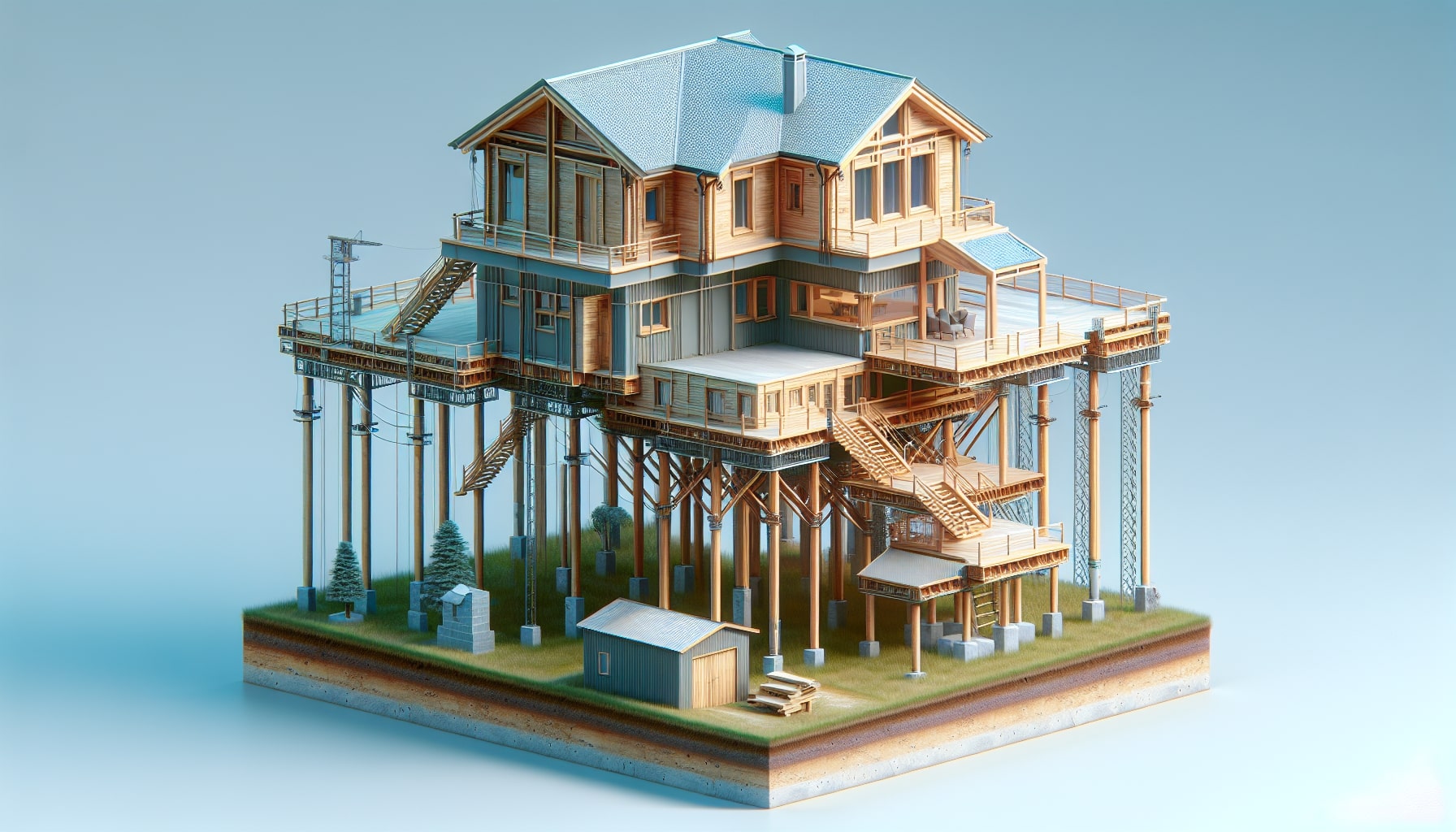 agrandir maison sur sol non bati