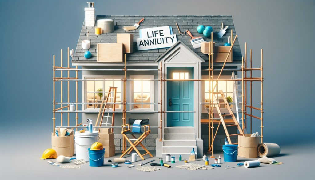 realiser travaux dans un viager occupee