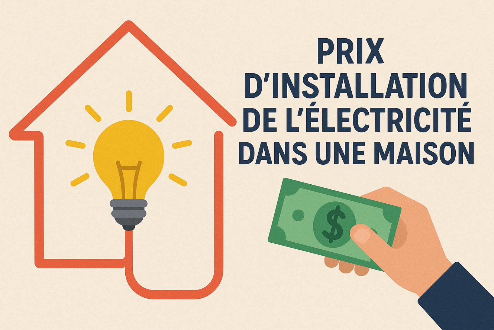 prix de l'installation de l'électricité d'une maison
