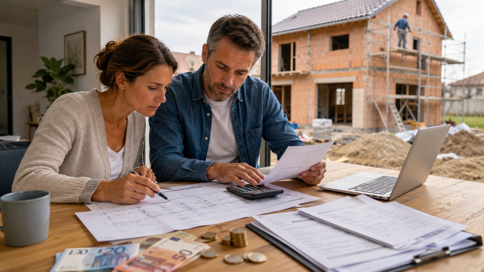 Construction de maison : taxes, montants et échéances