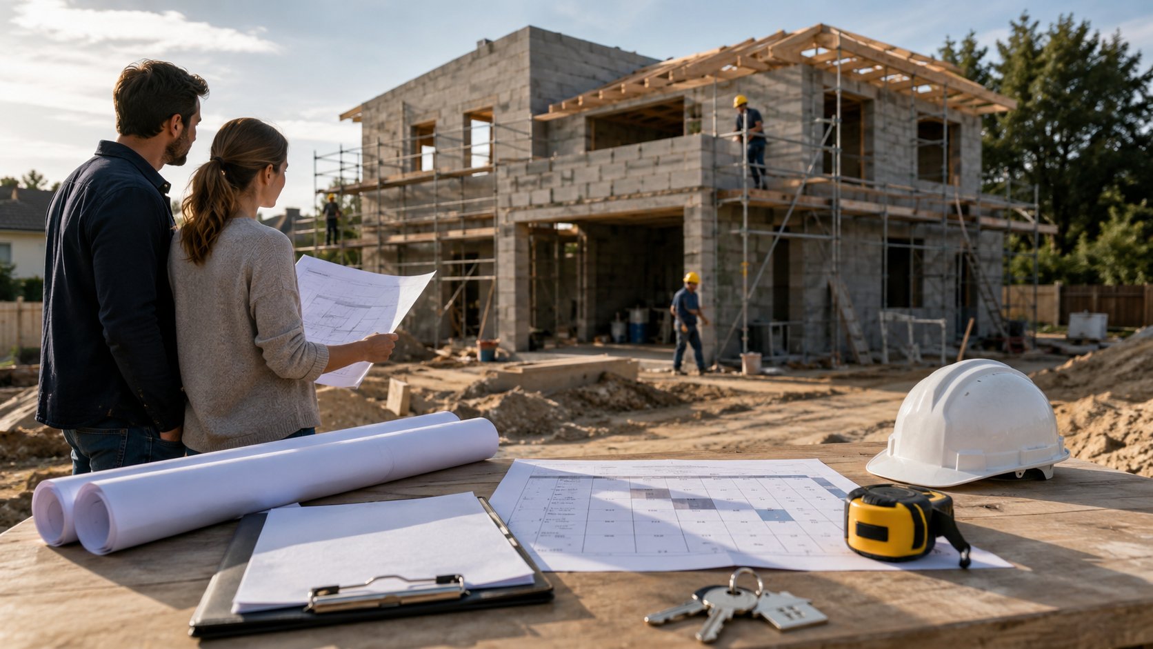 Durée de construction d’une maison : du permis aux clés
