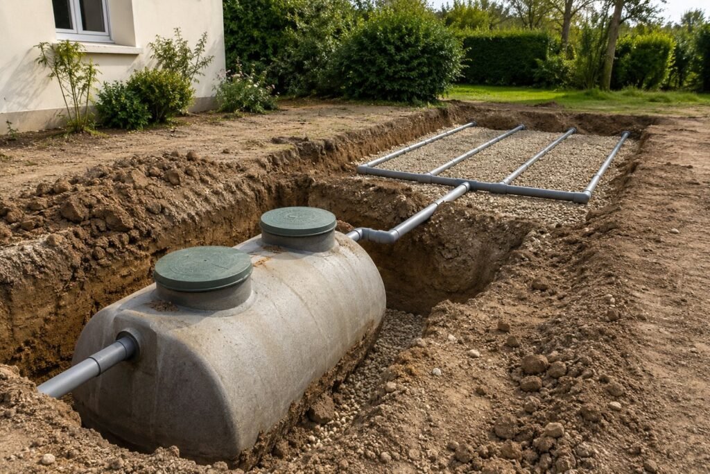Fosse septique : comprendre, installer et entretenir