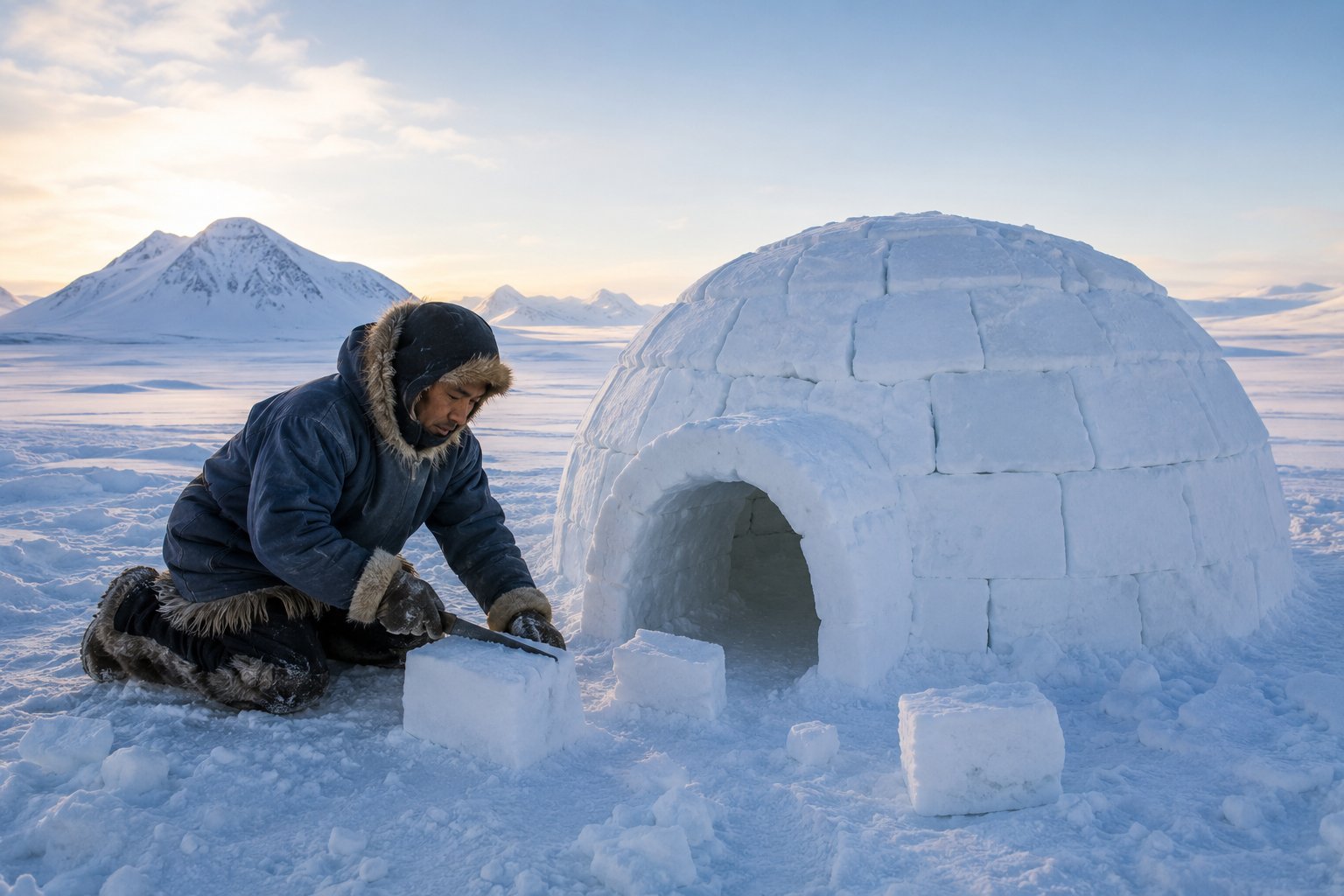 Scène réaliste liée à Igloo : origine, construction et fonctionnement
