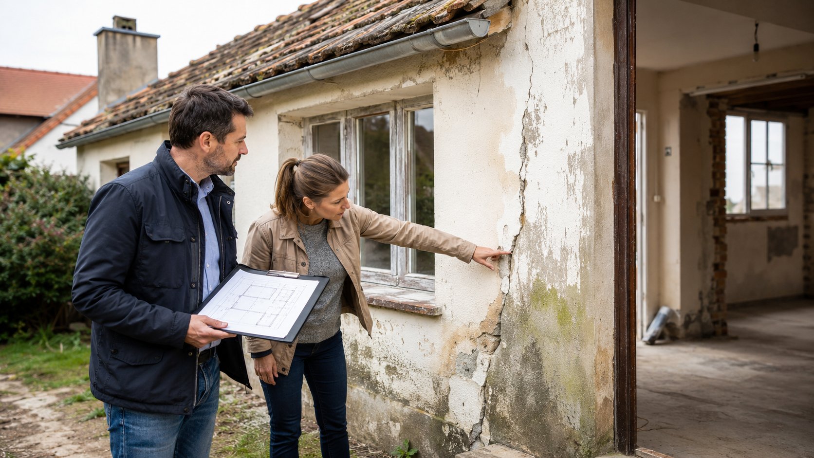 Scène réaliste liée à Maison à rénover : les contrôles avant d’investir