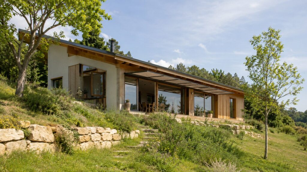 Maison bioclimatique : concevoir selon terrain et climat