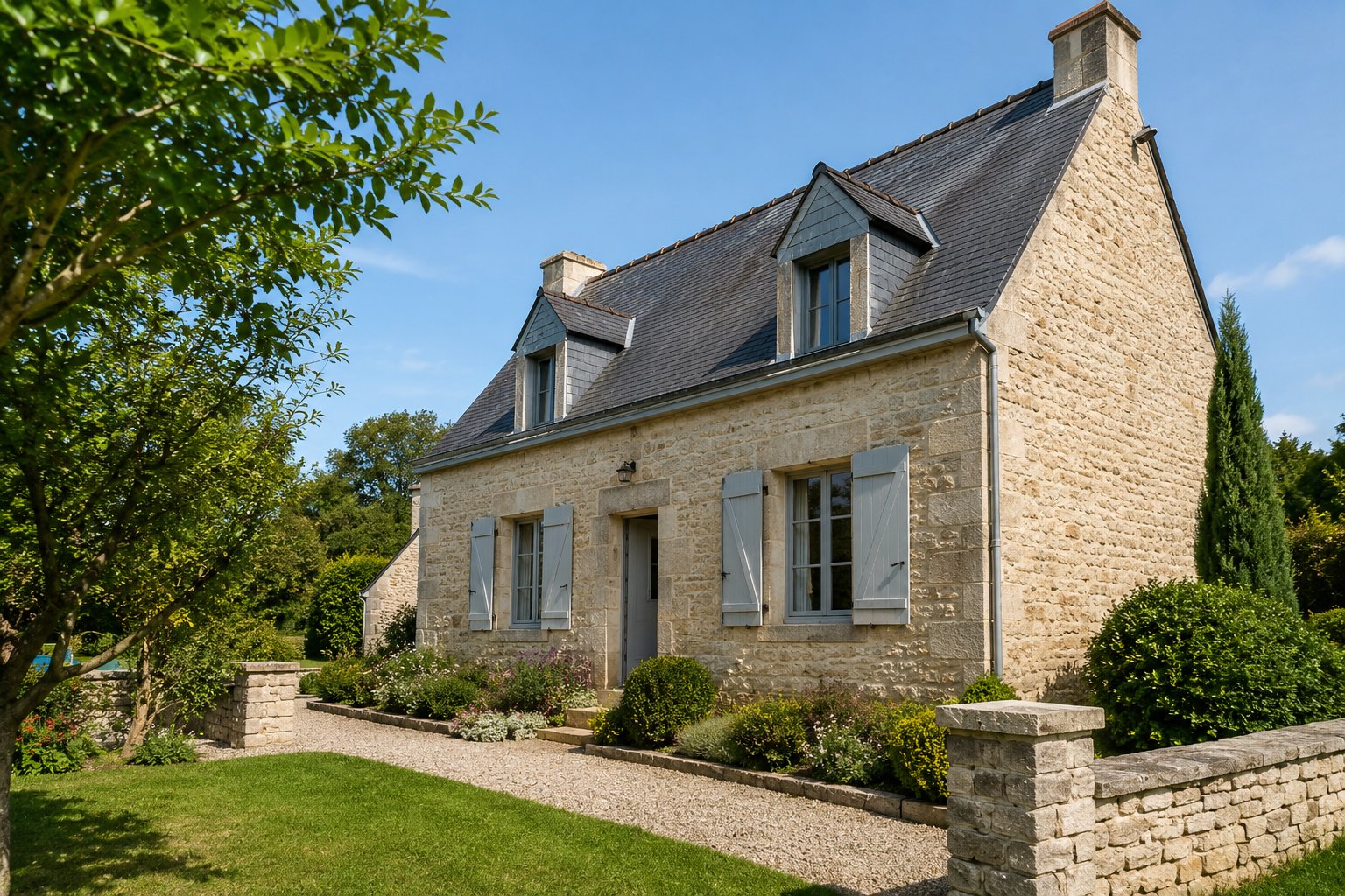 Scène réaliste liée à Maison traditionnelle : styles, règles et choix clés