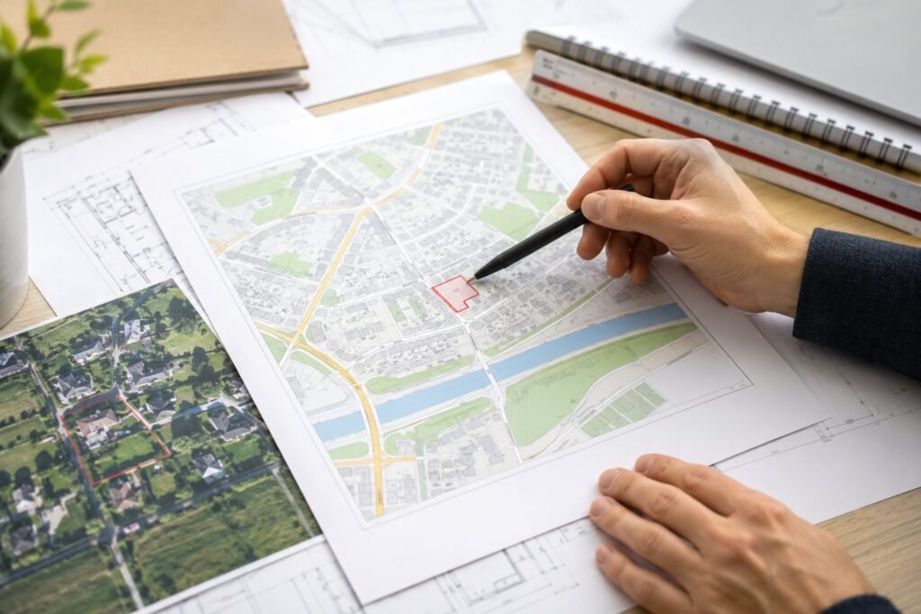 Plan de situation : rôle, contenu et réalisation