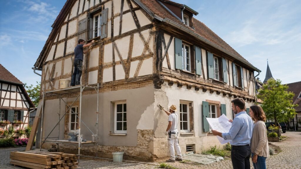 Rénover une maison alsacienne sans la dénaturer