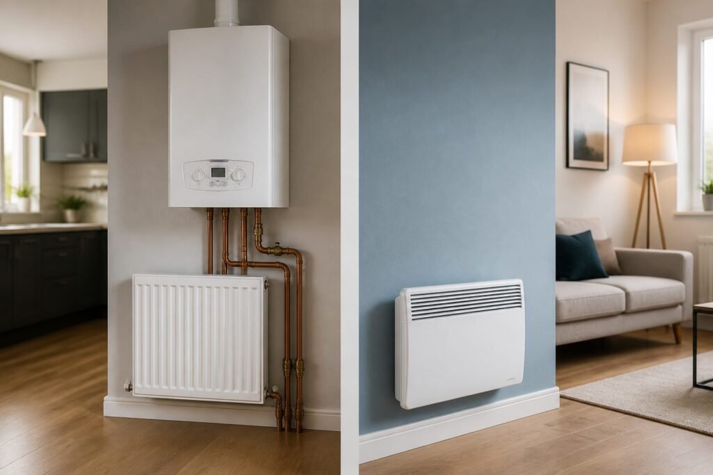 Illustration de Gaz ou électricité : quel chauffage choisir ?