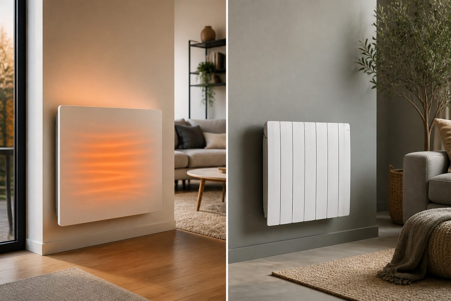 Illustration de Radiateur rayonnant ou à inertie : lequel choisir ?