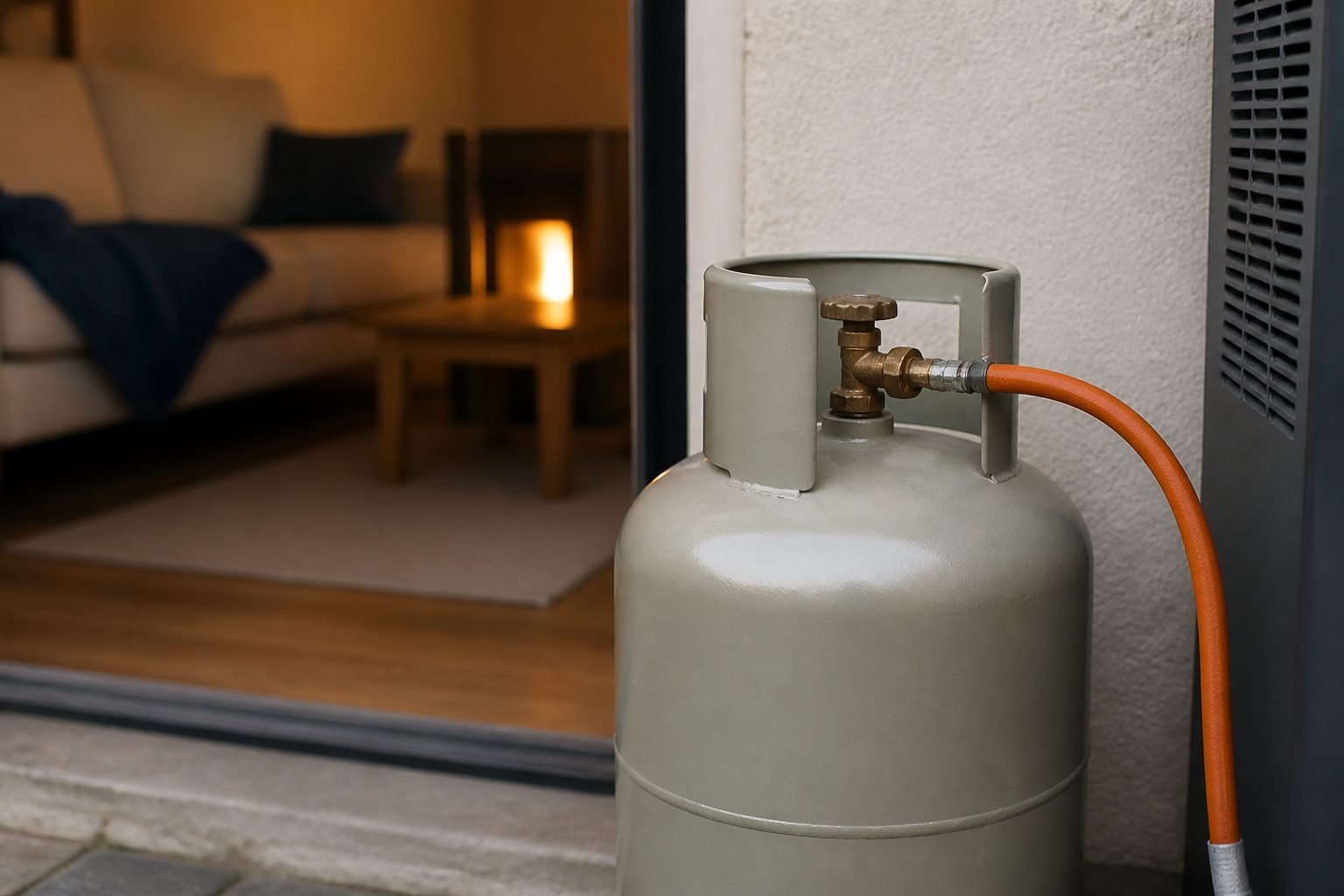 Illustration de Bouteille de gaz : quelle autonomie pour se chauffer ?