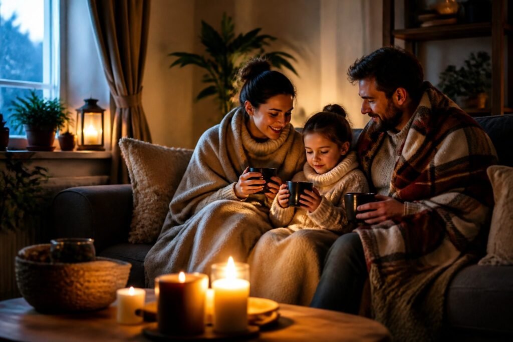 Illustration de Sans chauffage : comment garder la maison au chaud ?
