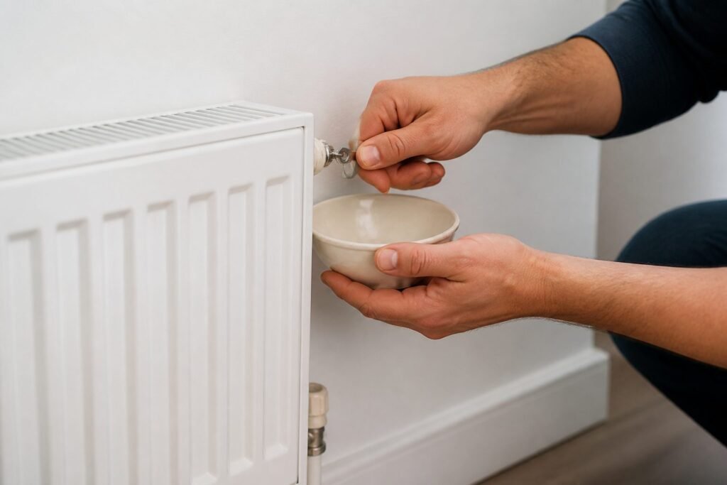 Illustration de Purger un radiateur : la méthode simple et sûre