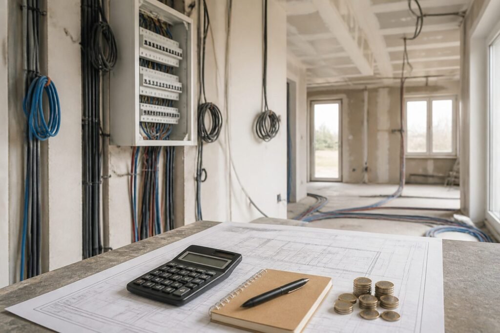 Illustration de Installation électrique d’une maison : quel budget ?