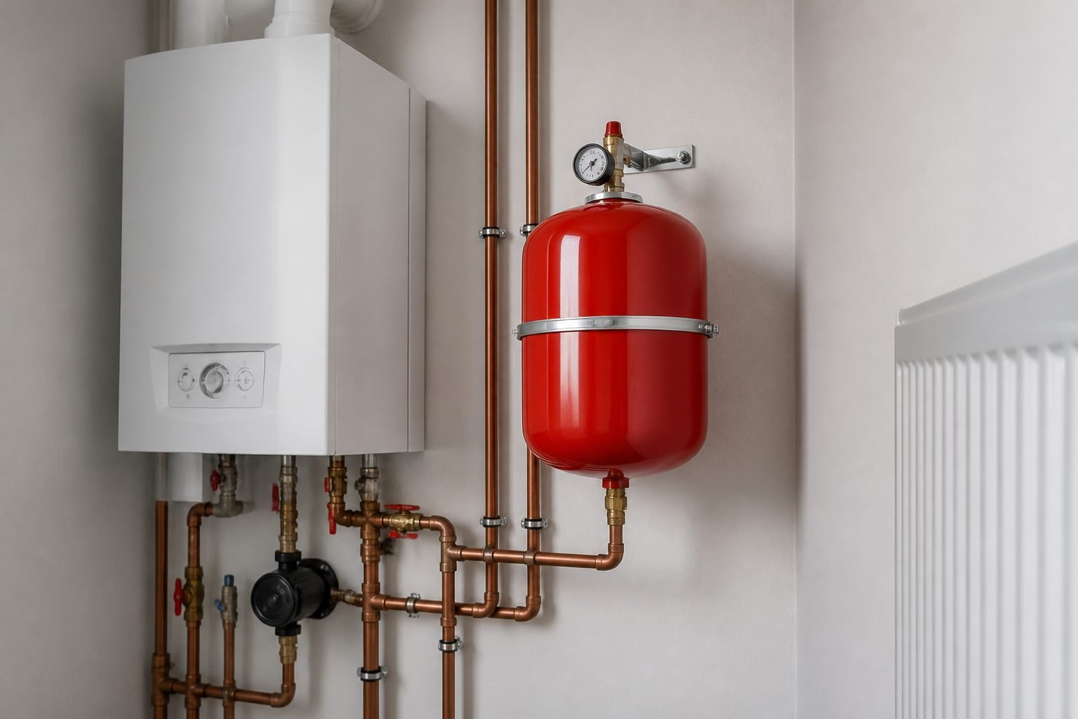 Illustration de Où installer un vase d’expansion de chauffage ?