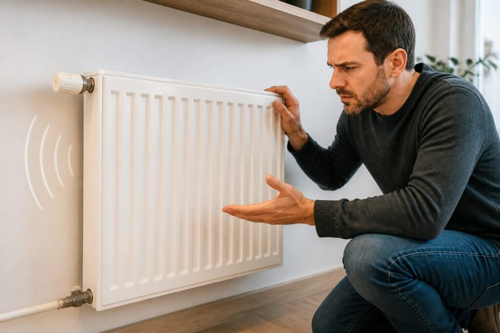 Illustration de Radiateur qui claque : causes, tests et solutions